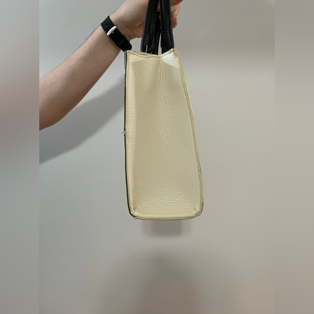 Charming Charlie White Color Block Structured Han… - image 4